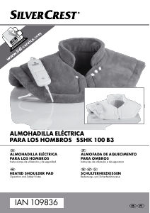 Manual de uso SilverCrest IAN 109836 Almohadilla térmica