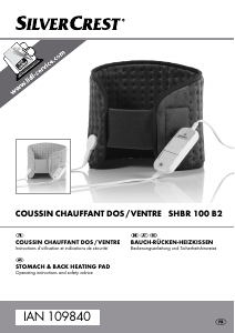 Mode d’emploi SilverCrest IAN 109840 Coussin chauffant