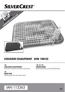 Mode d’emploi SilverCrest IAN 113363 Coussin chauffant