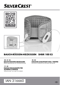 Manuale SilverCrest IAN 316660 Pad riscaldanti
