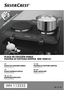 Manual de uso SilverCrest IAN 113232 Placa