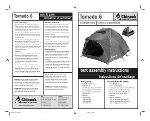 Manual Chinook Tornado 6 Tent