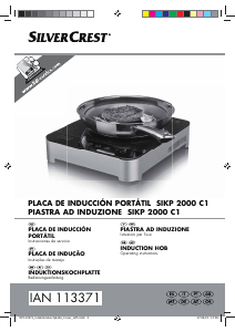 Manual de uso SilverCrest IAN 113371 Placa