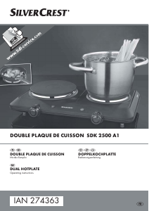 Mode d’emploi SilverCrest IAN 274363 Table de cuisson