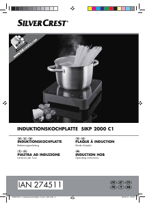 Mode d’emploi SilverCrest IAN 274511 Table de cuisson