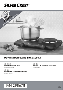 Mode d’emploi SilverCrest IAN 298678 Table de cuisson