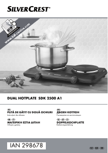 Manual SilverCrest IAN 298678 Plită