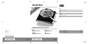 Mode d’emploi SilverCrest IAN 74434 Table de cuisson