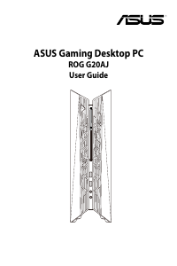 Handleiding Asus G20AJ Desktop