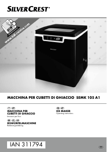 Manuale SilverCrest IAN 311794 Macchina per cubetti di ghiaccio