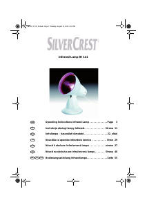 Priročnik SilverCrest IAN 56568 Infrardeča lučka