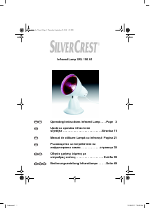 Manual SilverCrest IAN 68946 Lampă infraroșie