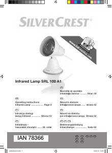 Priročnik SilverCrest IAN 78366 Infrardeča lučka