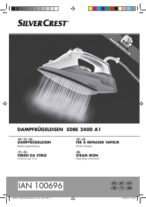 Mode d’emploi SilverCrest IAN 100696 Fer à repasser
