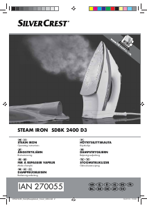 Brugsanvisning SilverCrest IAN 270055 Strygejern