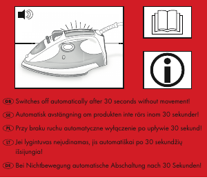 Instrukcja SilverCrest IAN 277376 Żelazko