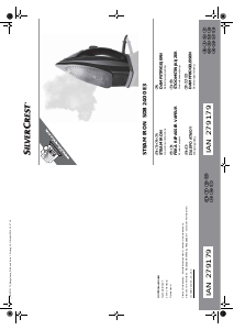 Brugsanvisning SilverCrest IAN 279179 Strygejern
