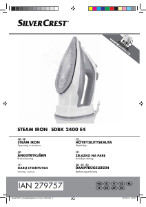Bruksanvisning SilverCrest IAN 279757 Strykjärn