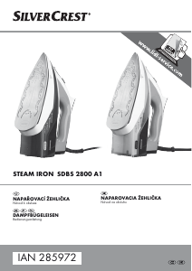 Návod SilverCrest IAN 285972 Žehlička