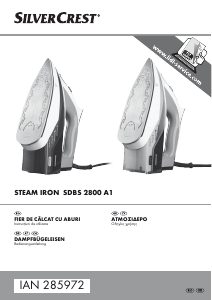 Manual SilverCrest IAN 285972 Fier de călcat