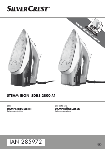 Brugsanvisning SilverCrest IAN 285972 Strygejern