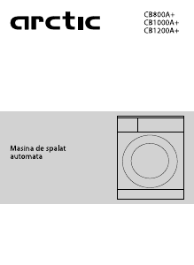 Manual Arctic CB1200A+ Mașină de spălat