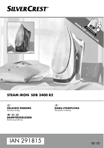 Instrukcja SilverCrest IAN 291815 Żelazko