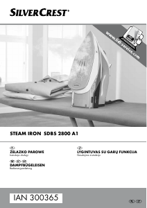 Instrukcja SilverCrest IAN 300365 Żelazko