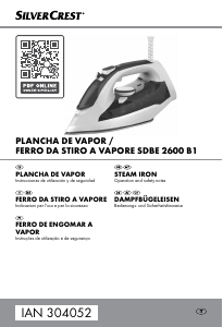 Manuale SilverCrest IAN 304052 Ferro da stiro