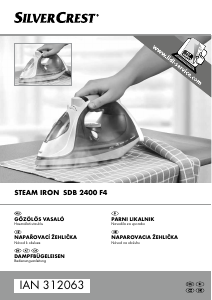 Priročnik SilverCrest IAN 312063 Likalnik