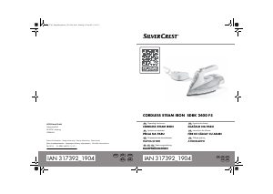 Manual SilverCrest IAN 317392 Fier de călcat