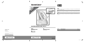 Handleiding SilverCrest IAN 77153 Strijkijzer