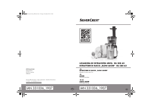 Handleiding SilverCrest IAN 331036 Sapcentrifuge