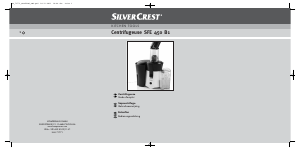 Handleiding SilverCrest IAN 71771 Sapcentrifuge