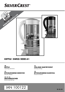 Instrukcja SilverCrest IAN 100122 Czajnik