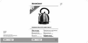 Instrukcja SilverCrest IAN 111621 Czajnik