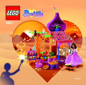 Bruksanvisning Lego set 5857 Belville Safrans bazar