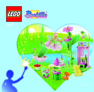 Handleiding Lego set 5861 Belville Feeën eiland