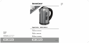 Εγχειρίδιο SilverCrest IAN 280954 Βραστήρας