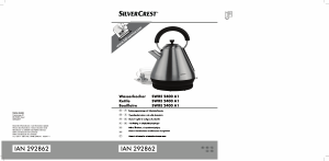 Manual de uso SilverCrest IAN 292862 Hervidor