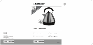Priročnik SilverCrest IAN 292862 Čajnik