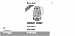 Manual SilverCrest IAN 307158 Jarro eléctrico
