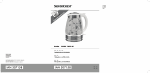 Manual SilverCrest IAN 307158 Kettle
