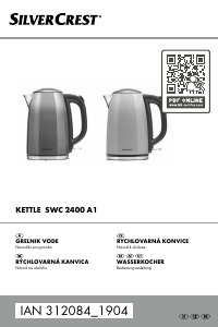 Priročnik SilverCrest IAN 312084 Čajnik