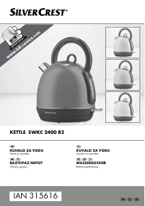 Priručnik SilverCrest IAN 315616 Čajnik