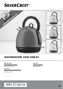Manuale SilverCrest IAN 315616 Bollitore