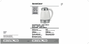 Instrukcja SilverCrest IAN 316786 Czajnik