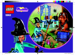 Bruksanvisning Lego set 5962 Belville Elddon