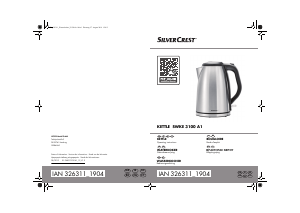 Mode d’emploi SilverCrest IAN 326311 Bouilloire