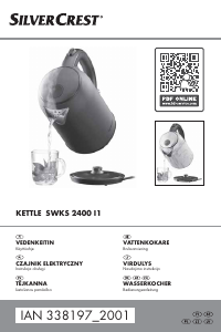 Käyttöohje SilverCrest IAN 338197 Kattila